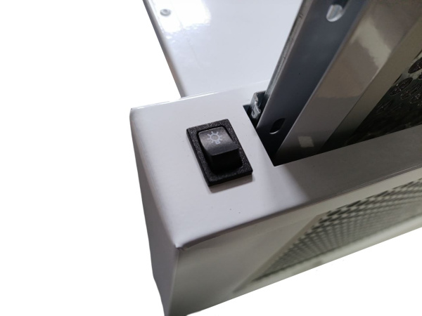 Вытяжка  телескопическаяSHIVAKI (HD460C WH  LUX white) 900 м3/ час, 335x600x365 купить по самой низкой цене