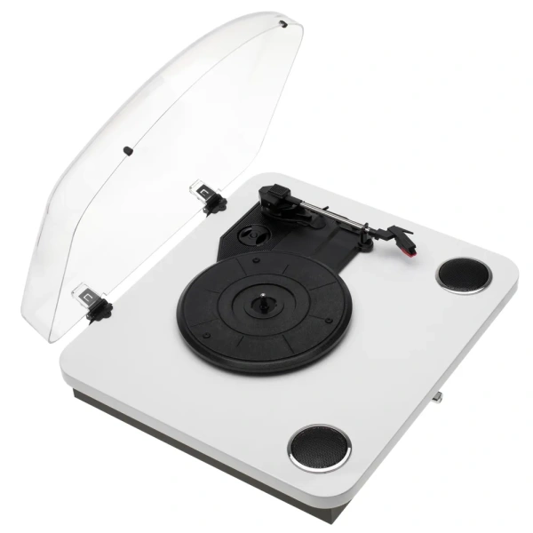 Проигрыватель виниловых пластинок  Adler AD 1914white (33/45/78 rpm, BT5.4, 2*0.8W, USB, RCA) купить по самой низкой цене