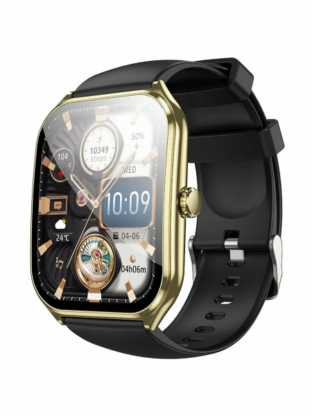 Смарт-часы Hoco Smart Watch Y28 AMOLED Smart sports watch (call version) (Gold) купить по самой низкой цене