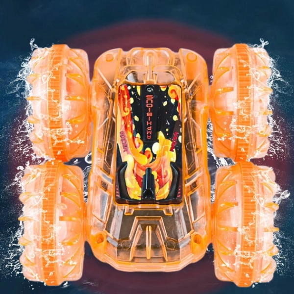 Машинка-амфибия на радиоуправлении YL-103 2.4G (Transparent orange) купить по самой низкой цене