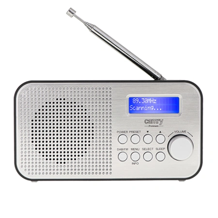 Радиоприемник Camry CR-1179 (FM 87.5-108Mhz/DAB 174-240Mhz, LED дисплей, будильник) купить по самой низкой цене