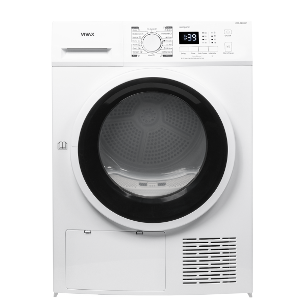 Сушильная машина VIVAX CDR-0816SHP (8кг,Тепловой насос, 16 прог.) white1362208 Уценка! купить по самой низкой цене