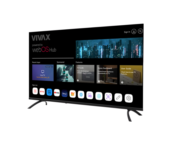 40' Телевизор LCD VIVAX IMAGO TV-40LE110WO (SmTV, WiFi/BT, HDMI/USB/LAN, FHD, DVB-T2/C/S2, webOS)  0001382085 купить по самой низкой цене