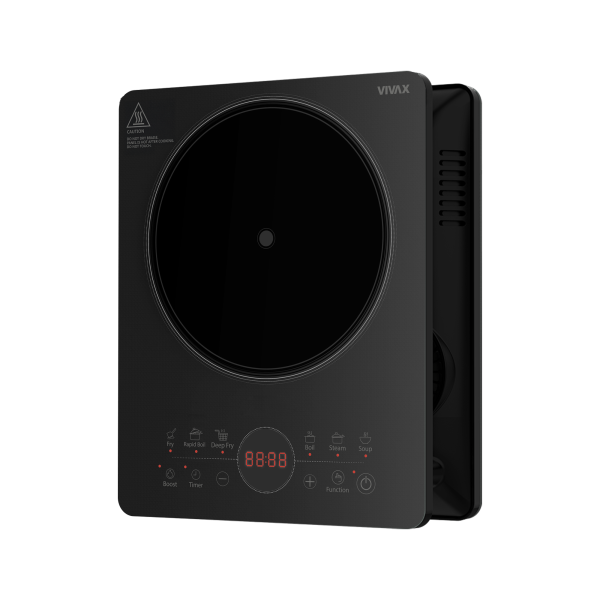 Панель варочная электрич. индукционная VIVAX HPI-2200TPB (1 конф, стеклокерамика, сенсорная) black  0001395035 купить по самой низкой цене