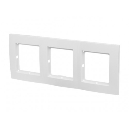 Рамка 'KD-3-Б' (пластик) трехместная, 240х80х10мм (БелТИЗ) купить по самой низкой цене