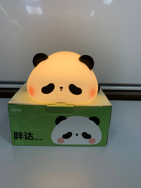 Настольный светодиодный детский ночник Night Light Touch Sensor  (PANDA K-1155) 1W, ABS + Silicone купить по самой низкой цене