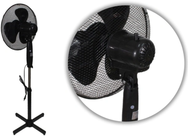 Вентилятор напольн.Esperanza HURRICANE EHF001KK (40см/50Вт) black купить по самой низкой цене