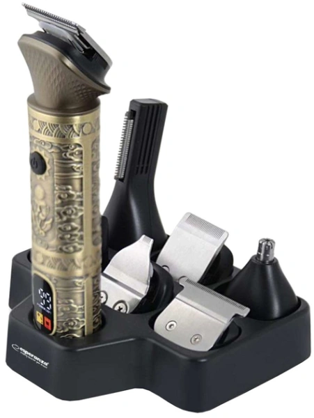 Машинка для стрижки Esperanza ADONIS (EBC006) аккумулятор, 7 насадок для стрижки, 8 гребнейб триммер купить по самой низкой цене