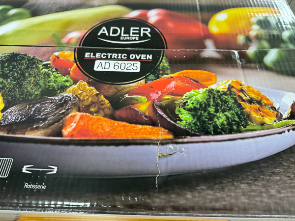 Электропечь ADLER AD 6025 (35л, гриль, конвекция, 90-230°C) Уценка! купить по самой низкой цене