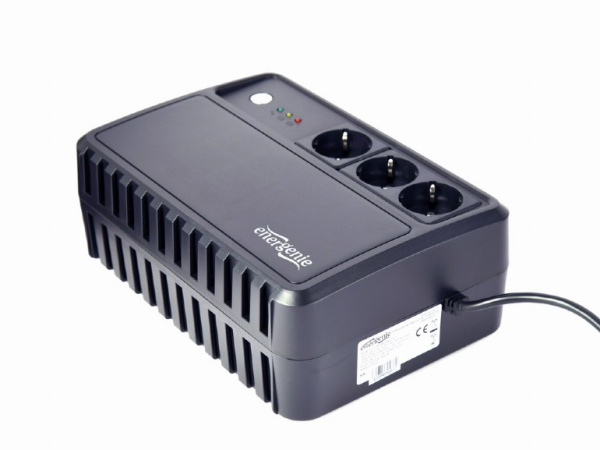 Блок UPS 1000VA/600W GEMBIRD EG-UPS-3SDT1000-01 (AVR,  выход.роз. 3*Schuko output) купить по самой низкой цене