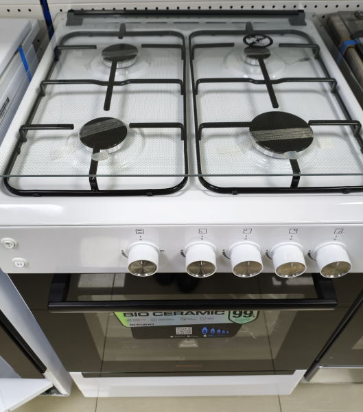 Плита газовая SHIVAKI (APETITO 01-G  white) 4конф, эл.поджиг, эмалированная сталь купить по самой низкой цене