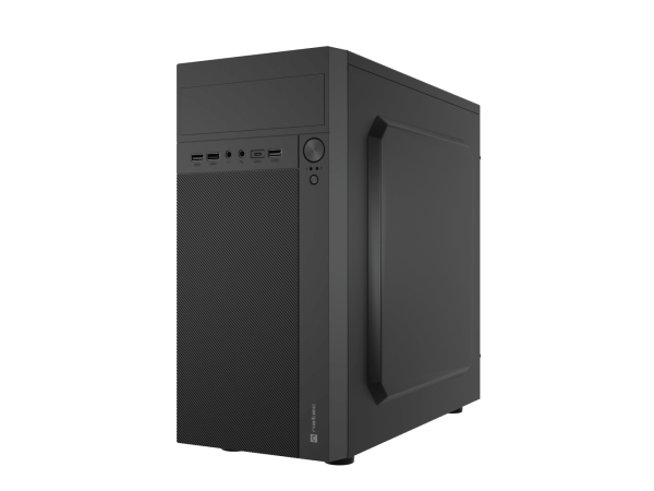 Корпус MiniTower mATX NATEC Helix USB-C (NPC-2171) Mini-ITX/mATX, черн. без БП, FAN 1*80mm купить по самой низкой цене