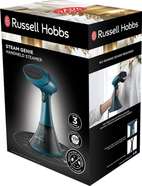 Отпариватель для одежды ручной Russell Hobbs Steam Genie (27220-56) 1.8кВт, 28г/мин, бак 0.2л. купить по самой низкой цене