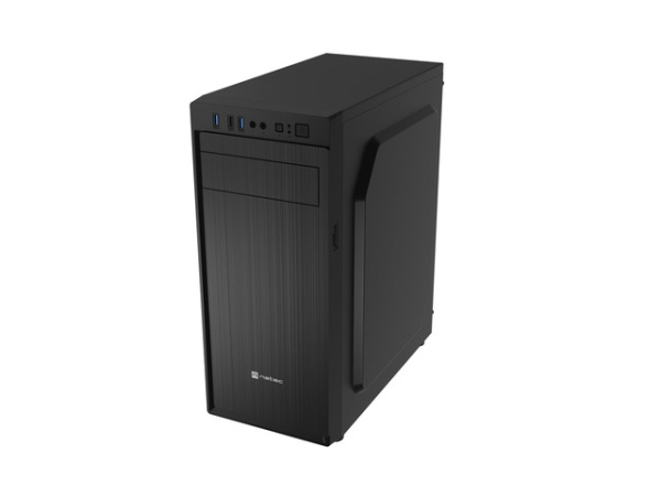 Корпус MidiTower ATX NATEC Aracanta (NPC-2326) Mini-ITX/mATX/ATX, черн. без БП, FAN 1*80mm купить по самой низкой цене