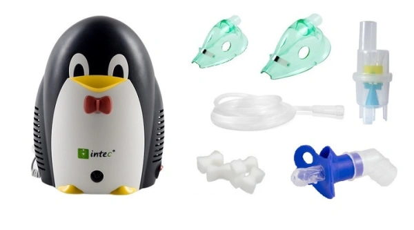 Ингалятор (небулайзер) компрессорный Intec Pingwin CN-02 WF2 детский купить по самой низкой цене