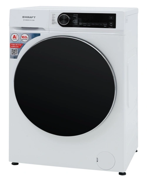 Стиральная машина Kraft KF-MDDS10123W (Инверторный мотор, 10.5кг, 1200об/м, A+++, фронталь.загр) купить по самой низкой цене