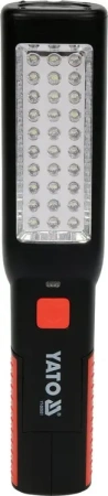 Фонарь автомобильный светодиодный Yato (YT-085051) 100Lm, 8000K, Li-ion 1800mAh, IP20, 2 режима работы купить по самой низкой цене