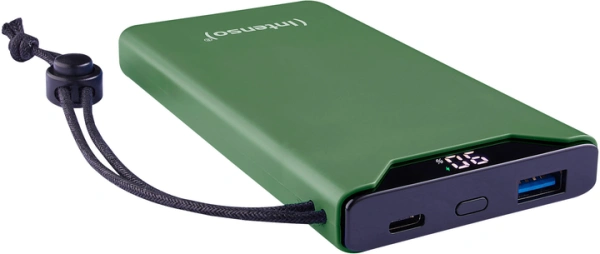 Power Bank INTENSO F10000 (7332037) 10000мАч, PD+QC3.0, Li-Pol, GREEN   (34253) купить по самой низкой цене