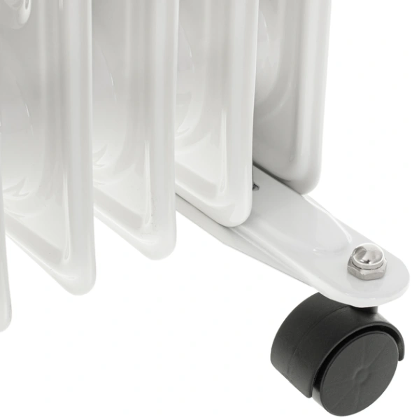 Обогреватель масляный Adler AD 7818 (1000/1500/2500Вт, 13 секций, термостат, защита от перегрева) белый купить по самой низкой цене