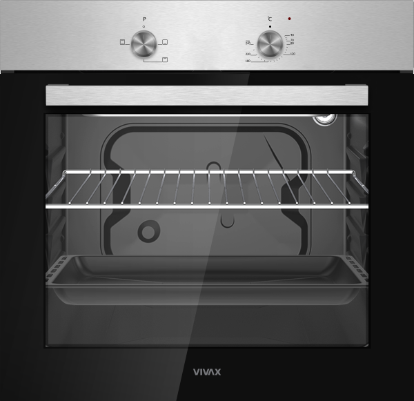 Духовой шкаф электрич. встраиваемая Vivax Home BO-624MS X (62л, Конвекция)  0001400295 купить по самой низкой цене