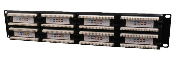 Панель ETHERNET 19' PATCH PANEL UTP 48PORT CAT.5E NPP-C548CM-001 купить по самой низкой цене