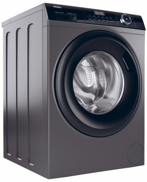 Стиральная машина Haier HW80-B14939S8 (прямой привод, инвертор, 8кг, 1400об/м, класс A, 59.5x85x62) графит купить по самой низкой цене