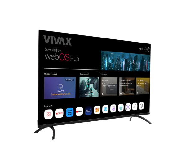 40' Телевизор LCD VIVAX IMAGO TV-40LE110WO (SmTV, WiFi/BT, HDMI/USB/LAN, FHD, DVB-T2/C/S2, webOS)  0001382085 купить по самой низкой цене