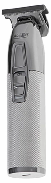 Триммер Adler (AD-2836) 4 съёмные насадки (1,5, 3, 4,5, 6мм), питание акк. 1400 мАч, серебр. купить по самой низкой цене