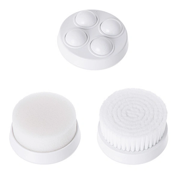 Щётка для лица Adler (AD-2178) 3 насадки для пилинга/для снятия макияжа/массажер ролл-ый, питание 2*1.5В AAA купить по самой низкой цене