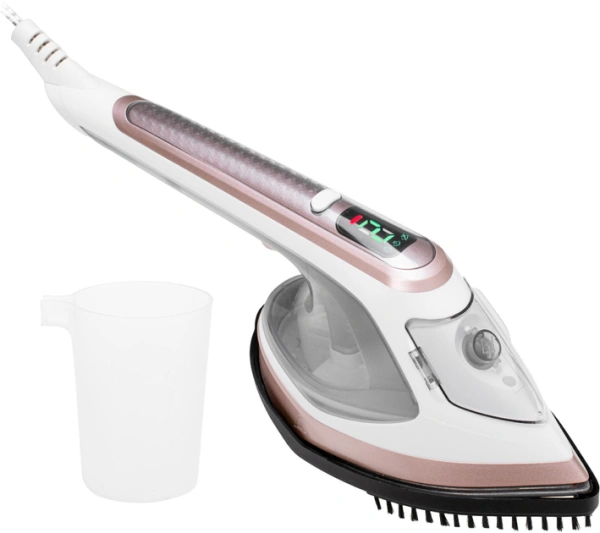 Отпариватель ручной и утюг Adler AD 5044 (1400-1800Вт., 18-25г/мин, 180мл, сухая глажка, керамич. подошва) купить по самой низкой цене