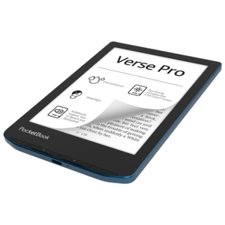 Электронная книга PocketBook 634 Verse Pro Color 6' 1448*1072/16Gb/E-Ink Kaleido 3/MP3/WF/BT (PB634K3-1-WW) купить по самой низкой цене