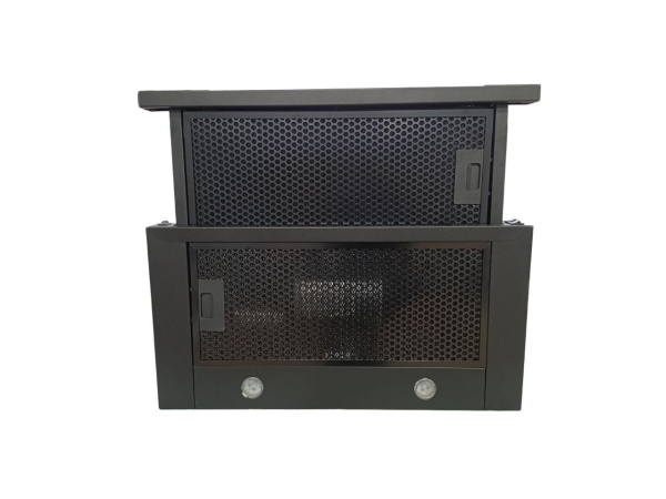 Вытяжка  телескопическая SHIVAKI (HD460C BL  LUX black) 900 м3/ час, 335x600x365 купить по самой низкой цене