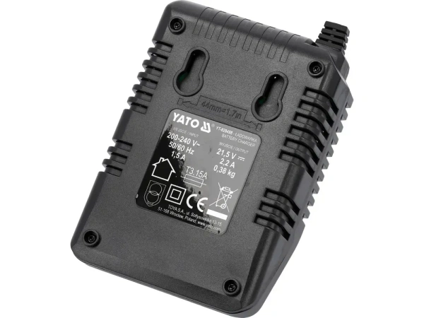Зарядное устройство YATO YT-828498 (18В,  2.2A, для аккумулят. Li-ion) купить по самой низкой цене