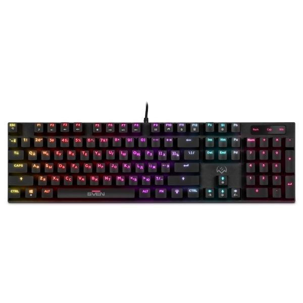 Клавиатура SVEN KB-G8900 механическая, USB, 1.8м, black купить по самой низкой цене
