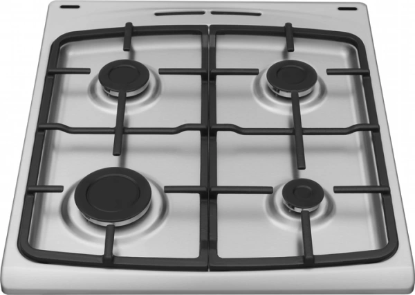 Плита комбинированная Hansa FCMX58329 4конф, эл.духовка, 65л, нержав.сталь/чугун, автоподжиг, газ контроль купить по самой низкой цене