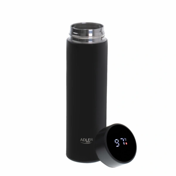 Термос Adler AD 4506bk (black, 473мл, дисплей, индикатор предосторожности, фильтр) Термос Adler AD 4506bk (black, 473мл, дисплей, индикатор предосторожности, фильтр) купить по самой низкой цене