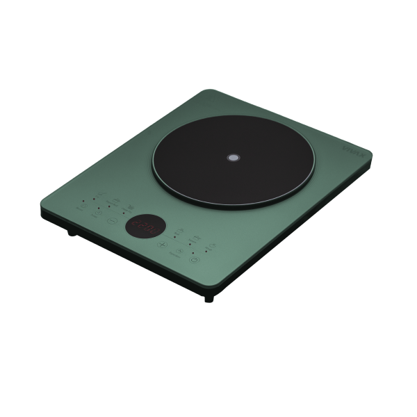 Панель варочная электрич. индукционная VIVAX HPI-2200TPG (1 конф, стеклокерамика, сенсорная) GREEN 0001388685 купить по самой низкой цене