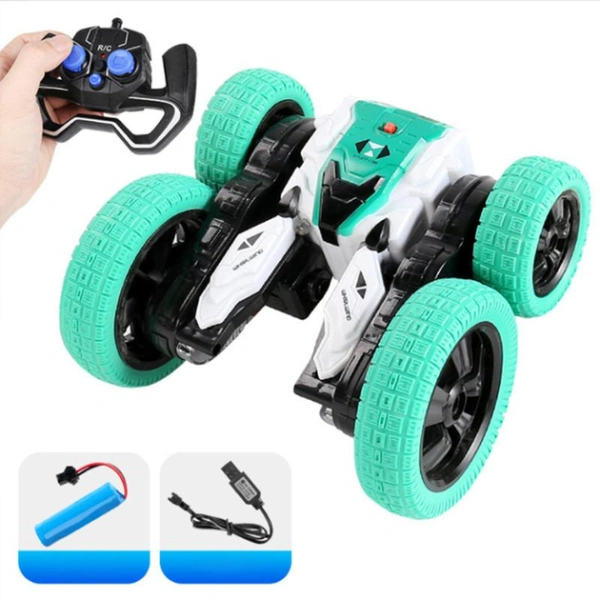 Машинка на радиоуправлении SHT DW02A Trick and Flip RC Car 2.4G (Green) купить по самой низкой цене