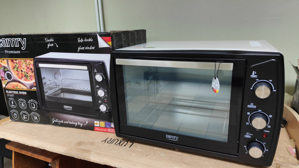 Электропечь CAMRY CR 6007 (46л, 1800Вт, вертел/конвекц) Уценка! купить по самой низкой цене