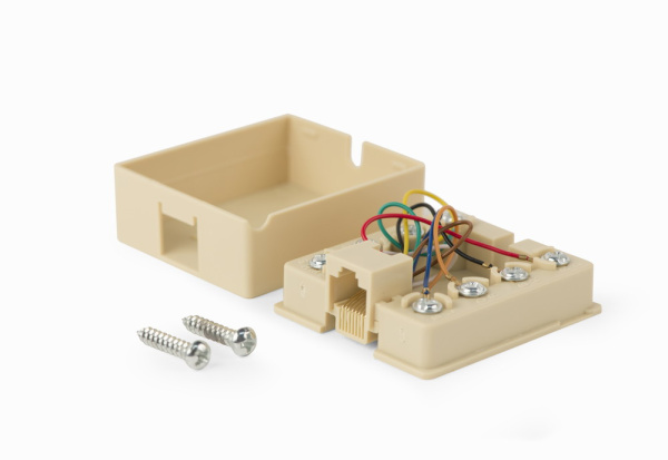 RJ-45 розетка внешняя  TA-468 8P8C купить по самой низкой цене