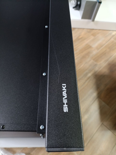 Вытяжка  телескопическая SHIVAKI (HD460C BL  LUX black) 900 м3/ час, 335x600x365 Уценка! купить по самой низкой цене