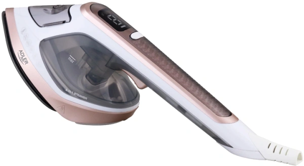 Отпариватель ручной и утюг Adler AD 5044 (1400-1800Вт., 18-25г/мин, 180мл, сухая глажка, керамич. подошва) купить по самой низкой цене