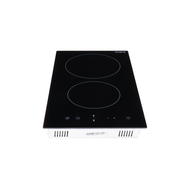 Панель варочная электрич. Vivax HOME  BH-02MVC (2 конф, стеклокерамика, сенсорн. упр.) black     (0001337849) купить по самой низкой цене