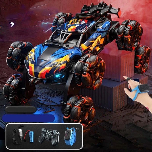 Детский восьмиколесный джип на радиоуправлении SHT 2330 2.4G (with 2 remote) (Orange) купить по самой низкой цене