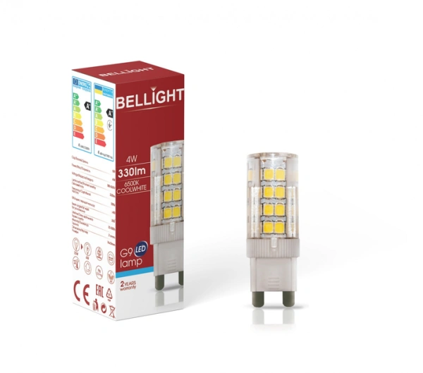Лампа светодиодная BELLIGHT G9 230V 4Вт 6500K купить по самой низкой цене
