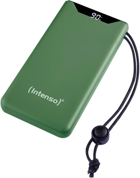 Power Bank INTENSO F10000 (7332037) 10000мАч, PD+QC3.0, Li-Pol, GREEN   (34253) купить по самой низкой цене