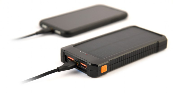 Power Bank GEMBIRD (PB10-SOLAR-1) 10000мАч, Output 2*USB-A, Input USB-C, Black купить по самой низкой цене
