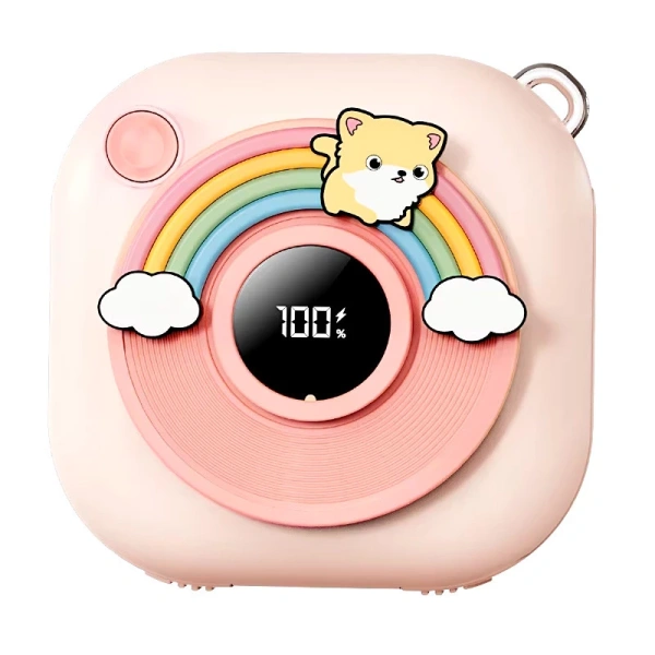 Power Bank GXZ-N11 2in1 with cable с обогревателем для рук 5000 mAh (Pink) купить по самой низкой цене