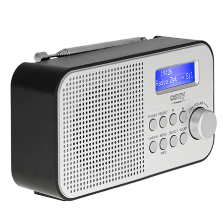 Радиоприемник Camry CR-1179 (FM 87.5-108Mhz/DAB 174-240Mhz, LED дисплей, будильник) купить по самой низкой цене