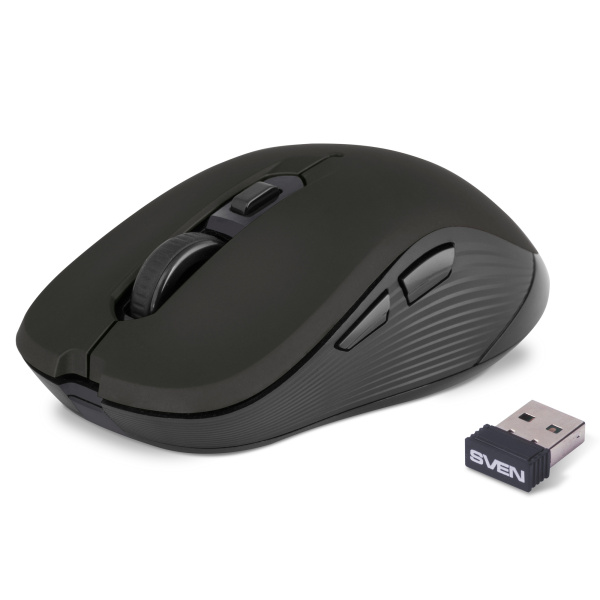 Мышь SVEN RX-560SW Wreless, USB, 5+1кн., 800/1200/1600dpi, BLACK купить по самой низкой цене
